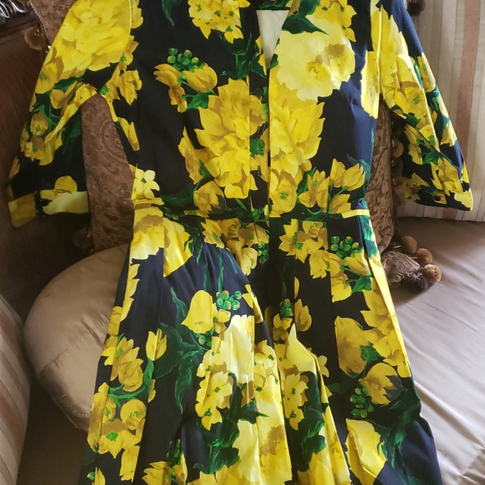 Beautiful vibrant dress